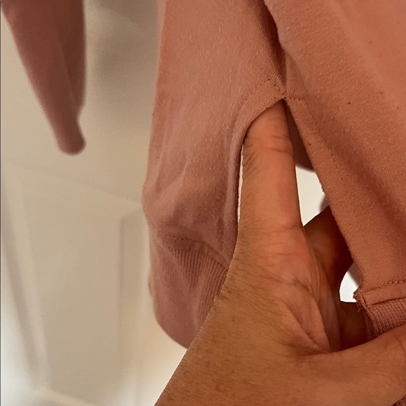 Pink Lily Blush Pink Sweatshirt - Picture 3 of 3